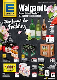 EDEKA Prospekt mit 2 Seiten (Markt Einersheim)