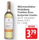EDEKA Bammental - Tradition Grauburgunder trocken Angebot im Prospekt Tradition Grauburgunder trocken bei EDEKA im Bammental Prospekt für 3,79 €