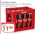 Aktuelle Cola Angebote bei GLOBUS in Erlangen Aktuelles Coca-Cola Limonade Angebot bei GLOBUS in Erlangen ab 11,99 €