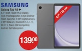 Tablet Galaxy Tab A9 von SAMSUNG im aktuellen V-Markt Prospekt für 139,00 €