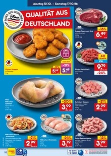 Grillfleisch im Netto Marken-Discount Prospekt "Aktuelle Angebote" mit 71 Seiten (Moers)