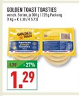 Toasties Angebote von Golden Toast bei Marktkauf Herford für 1,29 €