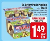 Paula Pudding von Dr. Oetker im aktuellen EDEKA Prospekt für 1,49 €