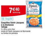 Coquilles Saint-Jacques à la Bretonne - TIPIAK en promo chez Cora Strasbourg à 7,40 €