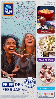 ALDI SÜD Prospekt der Woche "FEIER DEN FEBRUAR ZUM ORIGINAL ALDI PREIS" Seite 1, 01.02.2025 bis 28.02.2025 für Frankfurt Aktueller ALDI SÜD Prospekt "FEIER DEN FEBRUAR ZUM ORIGINAL ALDI PREIS" Seite 1 von 35 Seiten für Frankfurt