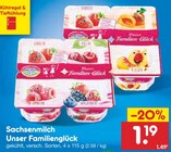 Unser Familienglück von Sachsenmilch für 1,19 € bei Netto Marken-Discount im Angebot Unser Familienglück von Sachsenmilch im aktuellen Netto Marken-Discount Prospekt