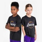 Kinder Basketball Shirt Kurzarm NBA Lakers - TS 900 schwarz im aktuellen DECATHLON Prospekt