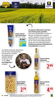 Essig im aktuellen EDEKA Prospekt (Mannheim) Essig im EDEKA Prospekt "Aktuelle Angebote" mit 40 Seiten (Mannheim)