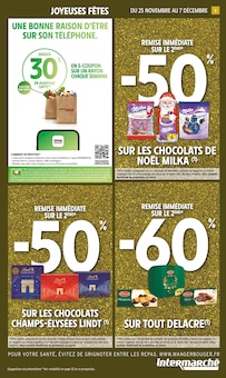Promotion Bûches dans le prospectus Intermarché Super, valable du 25/11/2025 au 07/12/2025 Promo Bûches dans le catalogue Intermarché Super du moment à la page 5