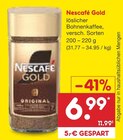 Nescafé Gold im Angebot bei Netto Marken-Discount in Laatzen Nescafé Gold Angebote bei Netto Marken-Discount Laatzen für 6,99 €