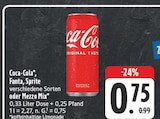 Coca-Cola Angebote bei EDEKA Zwickau für 0,75 €