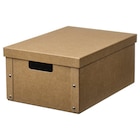 Kasten mit Deckel naturfarben 25x35x16 cm von GÄRDESGÅRD im aktuellen IKEA Prospekt für 6,99 €
