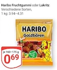 Fruchtgummi im Angebot bei GLOBUS in Hürth Fruchtgummi Angebote von Haribo bei GLOBUS Hürth für 0,69 €
