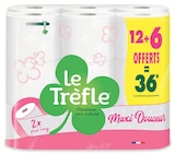 Papier Toilette Maxi Douceur X12 - Le Trèfle - Intermarché Super Papier Toilette Maxi Douceur X12 - Le Trèfle à 8,97 € dans le catalogue Intermarché Super