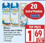 Frische oder H-Milch von Minus L für 1,69 € bei EDEKA im Angebot Frische oder H-Milch von Minus L im aktuellen EDEKA Prospekt