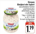 Aktuelles Almighurt oder Joghurt Angebot bei nah und gut in Würzburg ab 1,19 €