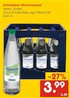 Netto Marken-Discount - Mineralwasser Angebot im Prospekt Mineralwasser bei Netto Marken-Discount im Prospekt "" für 3,99 €