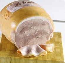 Jambon cuit avec couenne - Géant Casino à Saint-Germain-en-Laye Jambon cuit avec couenne en promo chez Géant Casino Saint-Germain-en-Laye à 11,90 €