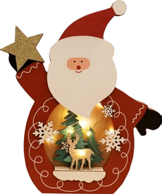 Aktuelle Weihnachtsdeko Angebote bei Hornbach in Essen Aktuelles LED-Holz-Deko „Weihnachtsmann“ Angebot bei Hornbach in Essen ab 5,00 €