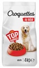 CROQUETTES AU BOEUF CHIEN ADULTE - TOP BUDGET en promo chez Intermarché CROQUETTES AU BOEUF CHIEN ADULTE - TOP BUDGET dans le catalogue Intermarché