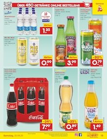 Coca Cola im Netto Marken-Discount Prospekt "Aktuelle Angebote" mit 60 Seiten (Cuxhaven)