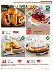 Promos Gâteau dans le catalogue "LES HALLES d'automne" de Auchan Hypermarché Gâteau en promo dans le catalogue Auchan Hypermarché à la page 9