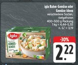 Rahm-Gemüse Angebote von Iglo bei nah und gut Zwickau für 2,22 €