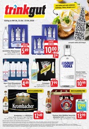 Aktueller Trinkgut Supermarkt Prospekt in Wallhausen und Umgebung, "Aktuelle Angebote" mit 8 Seiten, 22.06.2026 - 27.06.2026