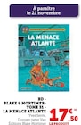BD - Blake & Mortimer - Tome 31 - La Menace Atlante en promo à 17,50 € chez Super U BD - Blake & Mortimer - Tome 31 - La Menace Atlante dans le catalogue Super U