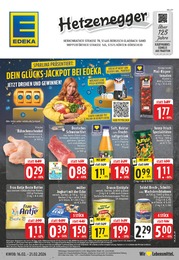 EDEKA Prospekt "Aktuelle Angebote" für Kürten, 26 Seiten, 16.02.2026 - 21.02.2026