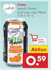 Teegetränk im Netto Marken-Discount Prospekt Eistee von Liebesgut im aktuellen Netto Marken-Discount Prospekt für 0,59 €