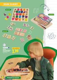Prix et réduction Puzzle Enfant dans le prospectus Lidl en cours Offre Puzzle Enfant dans le catalogue Lidl du moment à la page 18