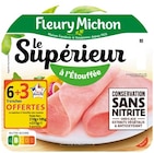 Jambon le supérieur à l'étouffée - FLEURY MICHON en promo chez Lidl Carcassonne à 3,35 €