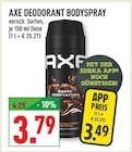 AXE DEODORANT BODYSPRAY im Angebot bei Marktkauf in Wesel AXE DEODORANT BODYSPRAY Angebote von AXE bei Marktkauf Wesel für 3,49 €