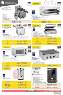 Elektrogrill im Metro Prospekt "Gastro Journal" mit 33 Seiten (Jena)