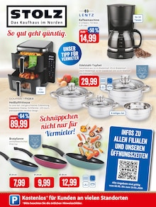 Kaffeevollautomat im Kaufhaus Stolz Prospekt "STOLZ. Das Kaufhaus im Norden." mit 24 Seiten (Kiel)