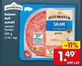 Salami-Aufschnitt im Angebot bei Netto Marken-Discount in Oberhausen Salami-Aufschnitt Angebote von Hofmaier bei Netto Marken-Discount Oberhausen für 1,49 €