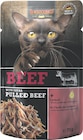 Katzennassfutter Pulled Beef von Leonardo im aktuellen ZooRoyal Prospekt für 1,29 €