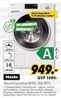 Waschmaschine WWB 360 WPS im Angebot bei MEDIMAX in Eberswalde Waschmaschine WWB 360 WPS Angebote von Miele bei MEDIMAX Eberswalde für 949,00 €