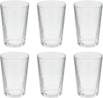 Le lot de 6 verres 20 cl - SG SECRET DE GOURMET en promo chez Auchan Hypermarché Châteauroux à 2,49 €