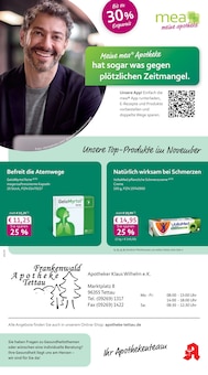 Aktueller mea - meine apotheke Prospekt