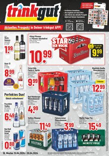 Aktueller Trinkgut Prospekt "Aktuelle Angebote" Seite 1 von 6 Seiten für Gelsenkirchen