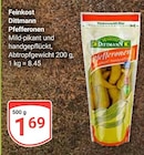 Pfefferonen im Angebot bei GLOBUS in Bad Homburg Pfefferonen Angebote von Feinkost Dittmann bei GLOBUS Bad Homburg für 1,69 €