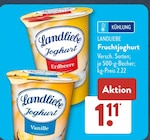 Fruchtjoghurt Erdbeere von Landliebe im aktuellen ALDI SÜD Prospekt für 1,11 €