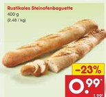 Rustikales Steinofenbaguette Angebote bei Netto Marken-Discount Cottbus für 0,99 €