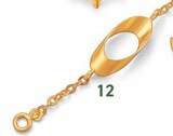 Promo bracelet, 18 cm, or jaune 1,97 g à 169,00 € dans le catalogue E.Leclerc à Bourg-lès-Valence
