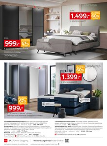 Bett im aktuellen XXXLutz Möbelhäuser Prospekt (Lübeck) Bett im XXXLutz Möbelhäuser Prospekt "Schlafen Spezial" mit 8 Seiten (Lübeck)