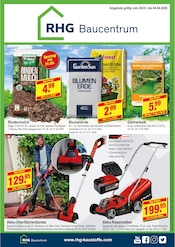 RHG Baucentrum Baumärkte Prospekt der aktuellen Woche mit 8 Seiten, gültig von 28.03.2026 bis 04.04.2026, in Falkenstein und Umgebung Aktueller RHG Baucentrum Baumärkte Prospekt in Falkenstein und Umgebung, "Frühlingsstart mit RHG" mit 8 Seiten, 28.03.2026 - 04.04.2026