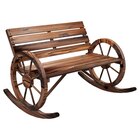 Holz im POCO Prospekt Outsunny Schaukelbank grau Holz B/H/L: ca. 88x105x74 cm im aktuellen POCO Prospekt für 98,99 €