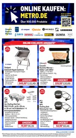 Tischgrill im METRO Prospekt in Remscheid Aktueller METRO Prospekt mit Tischgrill, "Monatsmenü Oktober", Seite 40